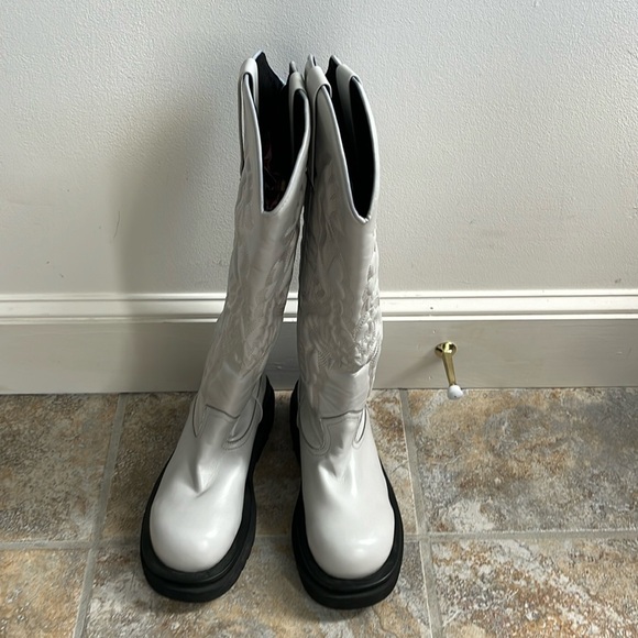 Free People Jeffrey Campbell Space Cowgirl Boots Size 9 NWT - Picture 3 of 12